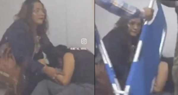 Conductora del Metro CDMX auxilia a mujer con síntomas de pinchazo (VIDEO)