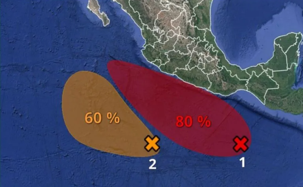 Tormentas Bárbara y Cosme podrían unirse y crear el efecto Fujiwhara, ¿cuáles serían las consecuencias?