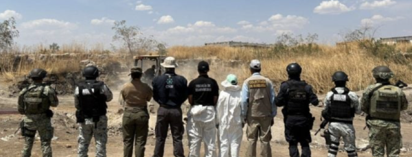 Buscan cadáveres en un tiro de mina abandonado en Zacatecas