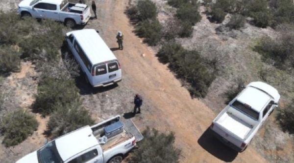Una oreja lleva al hallazgo de una fosa con cinco cuerpos en Bahía de Los Ángeles, BC