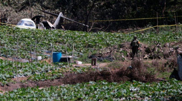 Investigan causas y responsabilidades del desplome de la avioneta que dejó tres muertos en Chiapas