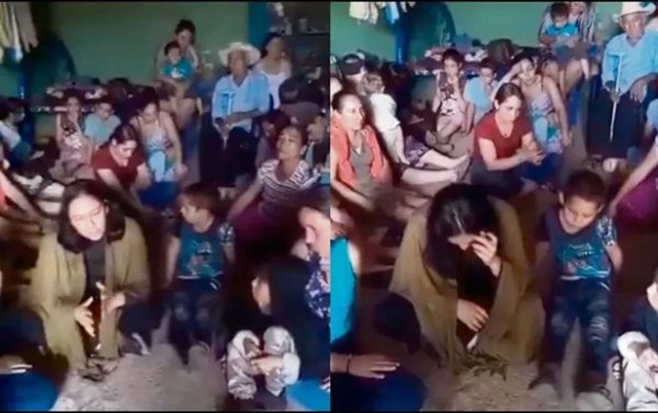Video: Hincados claman por ayuda, grupos armados se imponen y someten pobladores