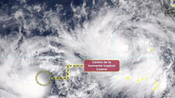 Se forma la tormenta tropical 