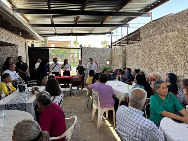 Fortalece SSPE vínculo con la comunidad a través de visitas a redes vecinales