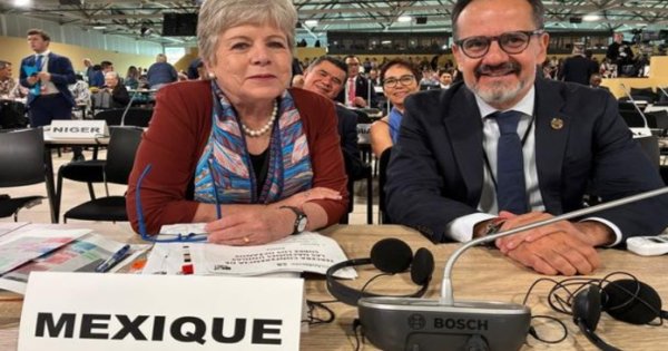 Delegación mexicana presenta compromisos ambientales en conferencia de la ONU