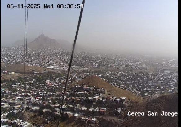 Tras tormenta de arena reportan mala calidad del aire, evita actividades al exterior: Municipio
