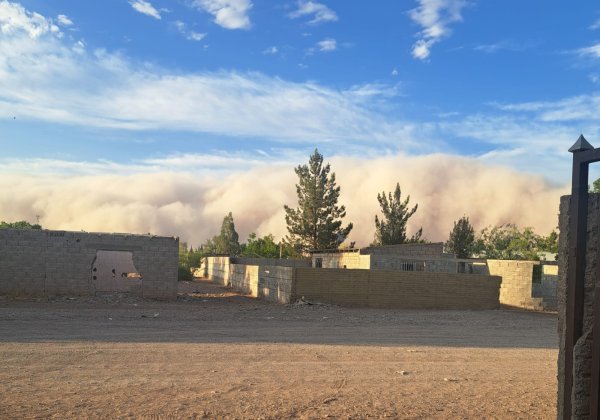 Alerta Dirección de Ecología estatal por mala calidad del aire tras paso de tormenta de arena