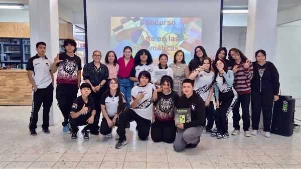 Fomenta diputada Jael Argüelles el arte y las matemáticas en el CBTis 114