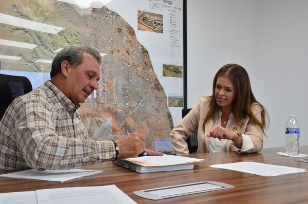 Diputada Xóchitl Contreras sostiene reunión de trabajo con la JMAS J+ para atender temas prioritarios del agua en Ciudad Juárez
