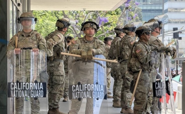 Tribunal ordena suspender despliegue militar en Los Ángeles tras protestas impulsadas por Trump