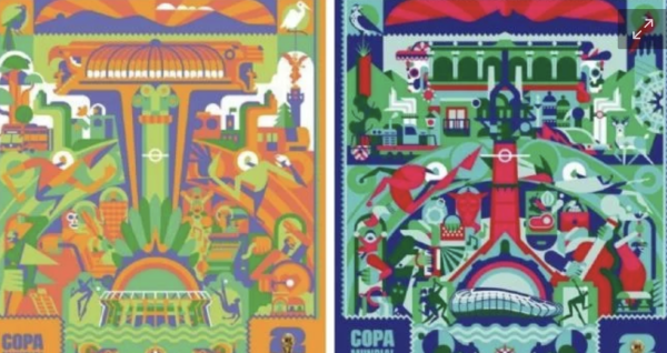 Estos son los posters oficiales para el Mundial de la FIFA 2026