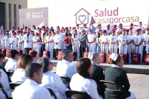 Inicia atención domiciliaria del programa salud casa por casa en el estado de Chihuahua
