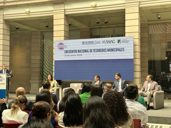 Realizan el Encuentro Nacional de Tesoreros Municipales