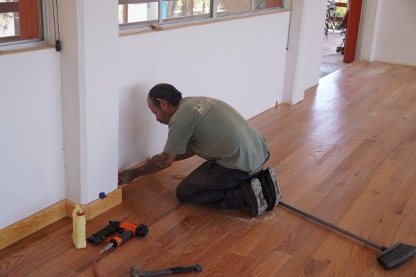 Realiza Municipio últimos detalles en remodelación de salón de danza de Secundaria Técnica 61
