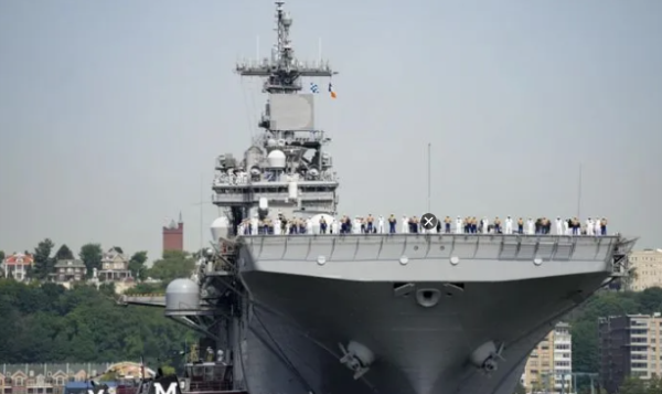Estados Unidos mueve sus barcos de guerra más cerca de Israel