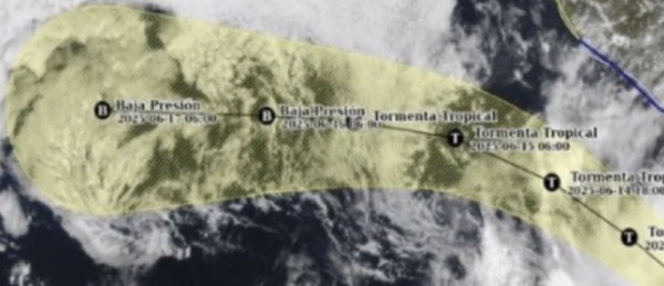 Dalila evoluciona a tormenta; prevén lluvias de muy fuertes a intensas en 5 estados