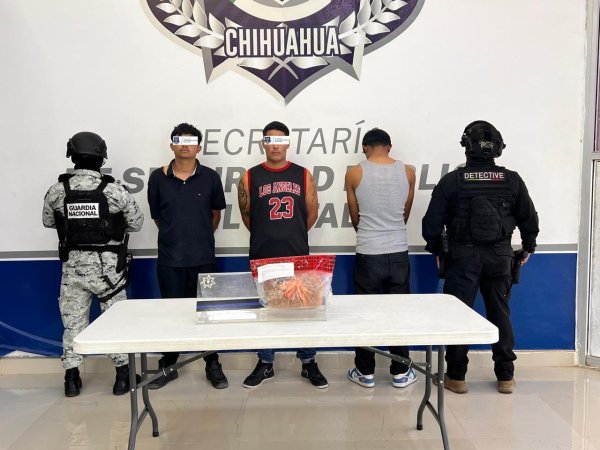 Arresta SSPE a 3 presuntos involucrados en delito de privación de la libertad en Juárez