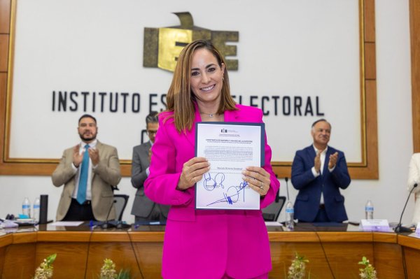 Entrega IEE constancias de mayoría por Magistraturas del TSJ