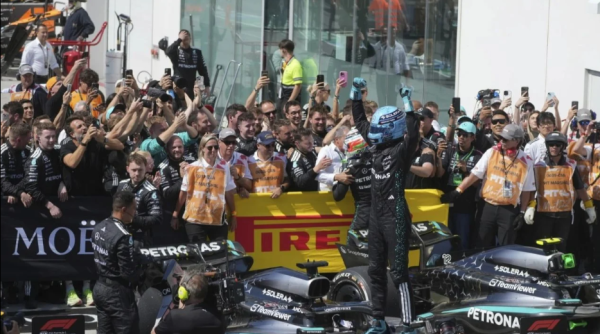 George Russell, de Mercedes, gana el GP de Canadá; es su primera victoria de la temporada en F1