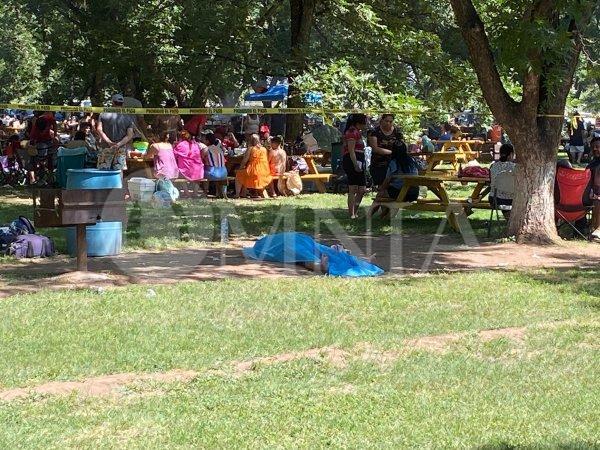 Fallece sujeto en parque recreativo