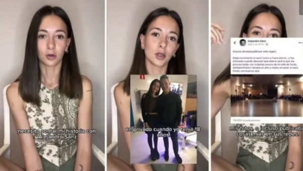 Fan expone relación con Alejandro Sanz cuando tenía 18 años: 