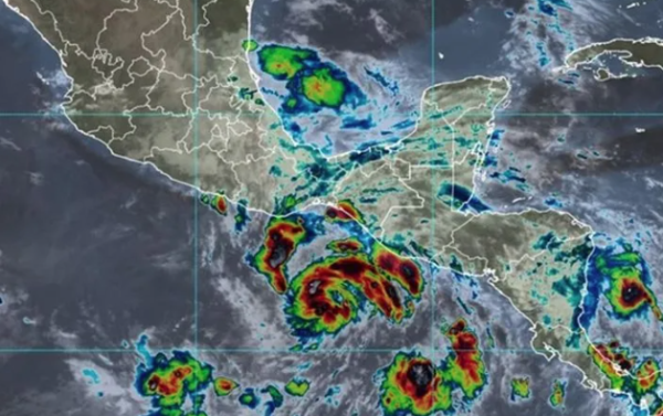 Aquí se ubica la tormenta tropical 