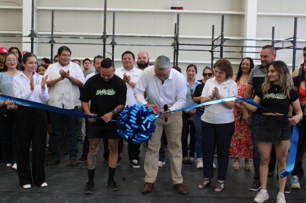Inaugura Universidad Politécnica gimnasio para la comunidad estudiantil y la población abierta
