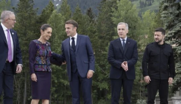 Así fue la participación de Claudia Sheinbaum en la Cumbre del G7