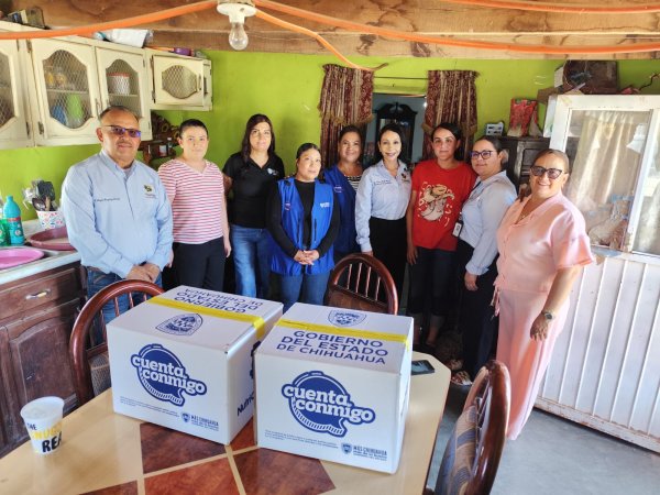 Desde Ciudad Juárez anuncia Rafa Loera entrega de despensas para adultos mayores y personas con discapacidad en todo el estado