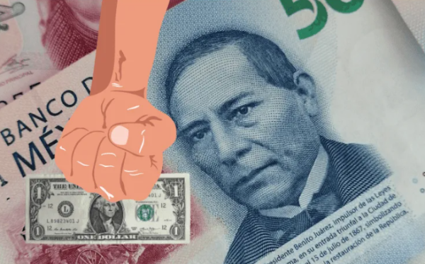 Peso mexicano machaca al dólar hoy, 18 de junio