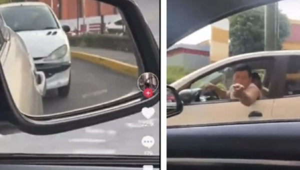 Montachoques en Querétaro: VIDEO muestra agresión y daños a auto familiar