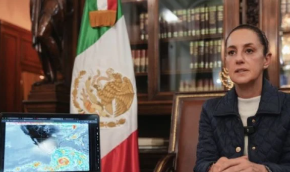 Sheinbaum emite recomendaciones a Guerrero y Oaxaca por huracán 