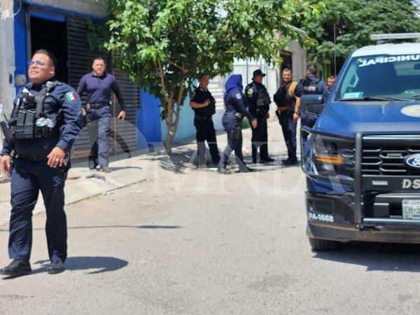 Localizan arma escondida en barda de vivienda en Riberas de Sacramento