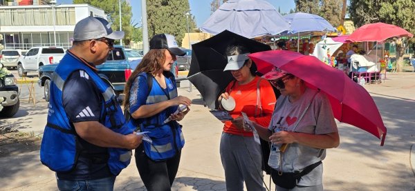 Instala Municipio un módulo de información en Ciudad Deportiva para invitar al Presupuesto Participativo 2026