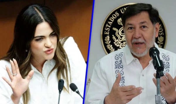 Andrea Chávez ‘levanta la mano’ para quitarle Presidencia del Senado a Fernández Noroña