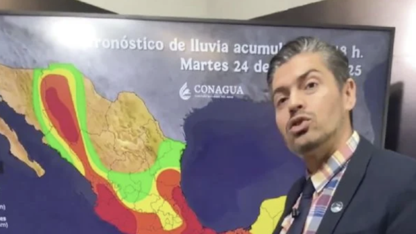 Continúa el martes el temporal de lluvias intensas: estas serán las entidades más afectadas