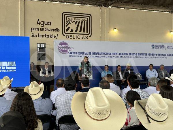 Dan arranque el programa especial de infraestructura hidroagrícola 2025