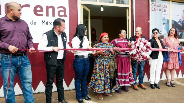 Refrenda Morena compromiso con los pueblos indígenas desde Guachochi
