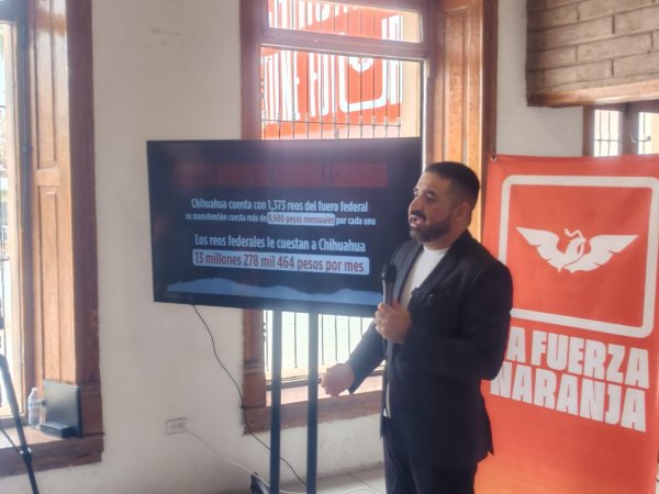 Cuesta 13 mdp a los chihuahuenses mantener a reos federales; que se haga cargo Sheinbaum de sus reos: Francisco Sánchez