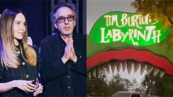 Entre monstruos y estrellas: Belinda y Tim Burton inauguran el Laberinto en la Ciudad de México