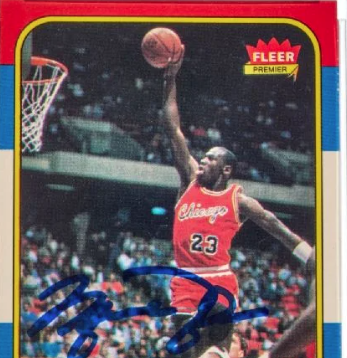 Una tarjeta de novato de Michael Jordan se subasta en 2.5 mdd, la tercera más cara en la historia para la leyenda de la NBA