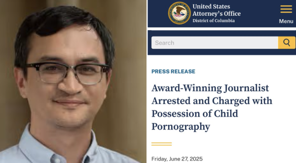 Arrestan a editor premiado de The Washington Post por posesión de pornografía infantil
