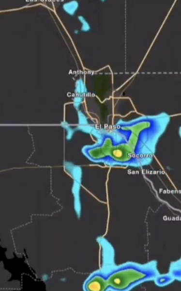 Alerta en Juárez: posible tormenta en desarrollo