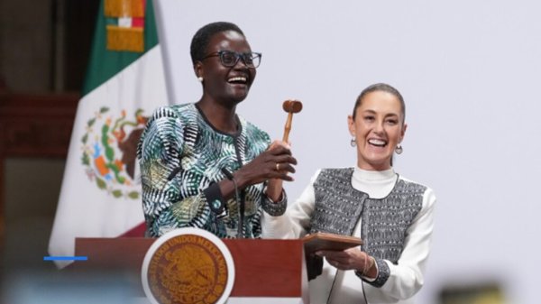 Sheinbaum impulsa justicia y educación para niñas en Conferencia Mundial