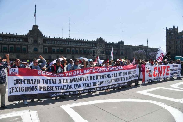 “Reforma no perjudicará a maestros”, dice titular de la SEP tras protestas por Ley del ISSSTE; Sheinbaum se reunirá con la CNTE el martes
