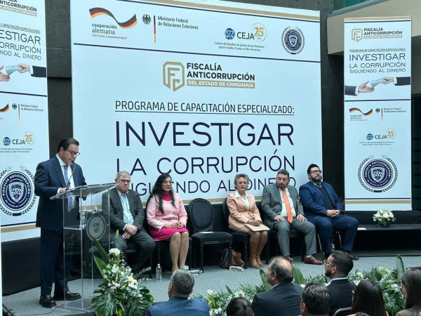 Concluye FACH, el programa internacional de capacitación especializado: “Investigar la corrupción, siguiendo al dinero”