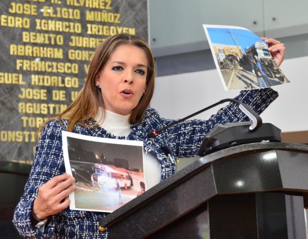 El uso de camiones piratas y en mal estado debe ser considerado delito: Xóchitl Contreras