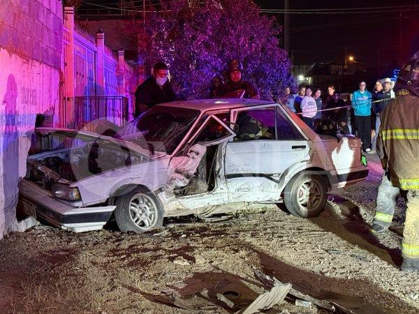 Accidente vehicular deja a conductor atrapado entre los fierros