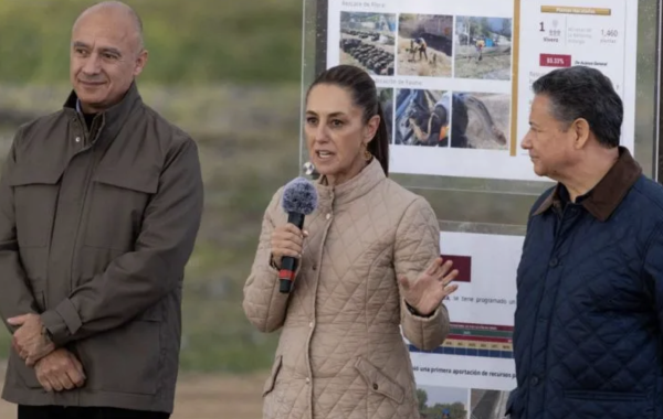 Sheinbaum da inicio a la construcción del Tren México-Pachuca