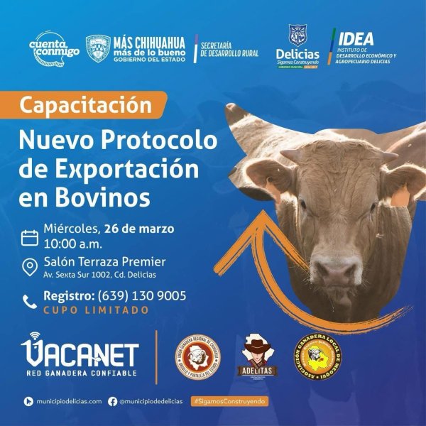 Promueve Jesús Valenciano capacitación a ganaderos para mejorar exportación de ganado